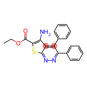 ethyl 5-amino-3,4-diphenylthieno[2,3-c]pyridazine-6-carboxylate