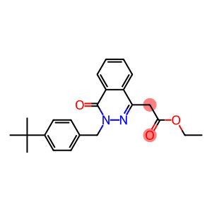 ethyl 2-{3-[4-(tert-butyl)benzyl]-4-oxo-3,4-dihydro-1-phthalazinyl}acetate