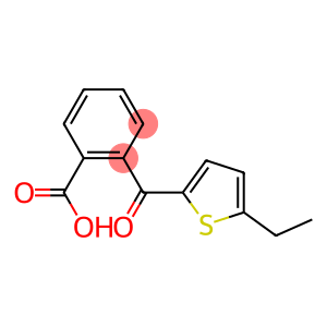 2-[(5-ethyl-2-thienyl)carbonyl]benzenecarboxylic acid