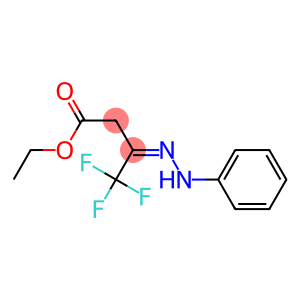 ethyl 4,4,4-trifluoro-3-(2-phenylhydrazono)butanoate