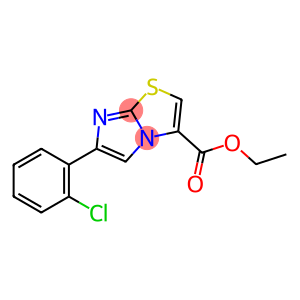 ETHYL 6-(2-CHLOROPHENYL)IMIDAZO[2,1-B][1,3]THIAZOLE-3-CARBOXYLATE