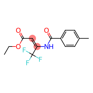 ethyl (E)-4,4,4-trifluoro-3-[(4-methylbenzoyl)amino]-2-butenoate