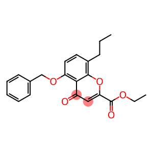 ethyl 5-(benzyloxy)-4-oxo-8-propyl-4H-chromene-2-carboxylate