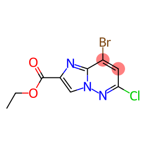 Ethyl 8-bromo-6-chloroimidazo[1,2-b]pyridazine-2-carboxylate