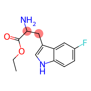 ethyl 2-amino-3-(5-fluoro-1H-indol-3-yl)propanoate