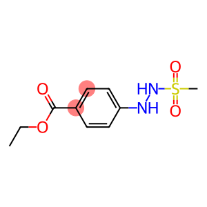 ethyl 4-[2-(methylsulfonyl)hydrazino]benzoate