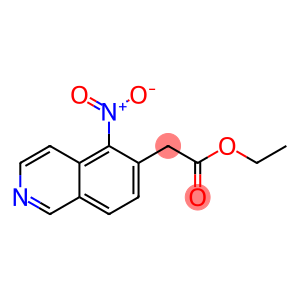 ethyl 2-(5-nitroisoquinolin-6-yl)acetate