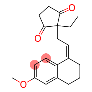 13-ETHYL-3-METHOXY-8,14-SECOGONA-1,3,5(10),9(11)-TETRAENE-14,17-DIONE