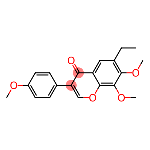 6-ethyl-7,8-dimethoxy-3-(4-methoxyphenyl)-4H-chromen-4-one