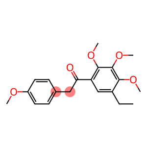 1-(5-ethyl-2,3,4-trimethoxyphenyl)-2-(4-methoxyphenyl)ethanone