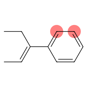 (1-Ethyl-1-propenyl)benzene.