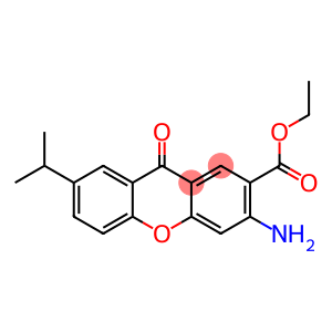 ETHYL 3-AMINO-7-ISOPROPYL-9-OXO-9H-XANTHENE-2-CARBOXYLATE