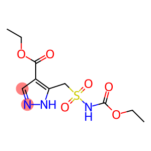 ETHYL 5-ETHOXYCARBONYLAMINOSULFONYL-METHYLPYRAZOLYL-4-CARBOXYLATE