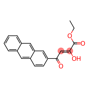 ethyl 4-(2-anthryl)-2-hydroxy-4-oxobut-2-enoate