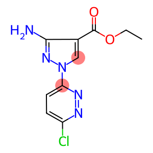 ETHYL 3-AMINO-1-(6-CHLOROPYRIDAZIN-3-YL)-1H-PYRAZOLE-4-CARBOXYLATE