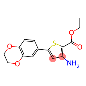 ETHYL 3-AMINO-5-(2,3-DIHYDRO-1,4-BENZODIOXIN-6-YL)THIOPHENE-2-CARBOXYLATE