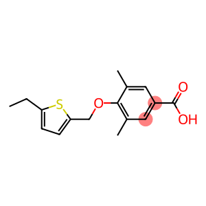 4-[(5-ethylthiophen-2-yl)methoxy]-3,5-dimethylbenzoic acid