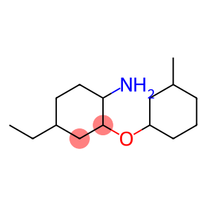 4-ethyl-2-[(3-methylcyclohexyl)oxy]cyclohexan-1-amine