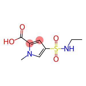 4-[(ethylamino)sulfonyl]-1-methyl-1H-pyrrole-2-carboxylic acid