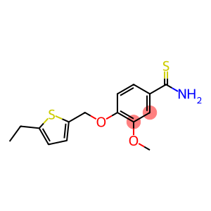 4-[(5-ethylthiophen-2-yl)methoxy]-3-methoxybenzene-1-carbothioamide