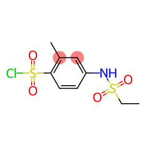 4-[(ethylsulfonyl)amino]-2-methylbenzenesulfonyl chloride