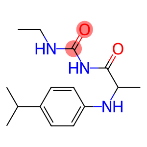 3-ethyl-1-(2-{[4-(propan-2-yl)phenyl]amino}propanoyl)urea