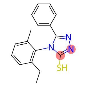 4-(2-ethyl-6-methylphenyl)-5-phenyl-4H-1,2,4-triazole-3-thiol