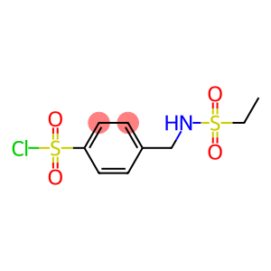 4-{[(ethylsulfonyl)amino]methyl}benzenesulfonyl chloride