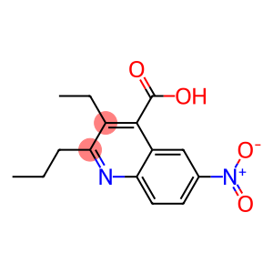 3-ethyl-6-nitro-2-propylquinoline-4-carboxylic acid