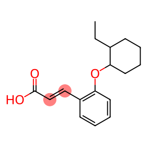 3-{2-[(2-ethylcyclohexyl)oxy]phenyl}prop-2-enoic acid