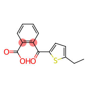 2-[(5-ethylthiophen-2-yl)carbonyl]benzoic acid