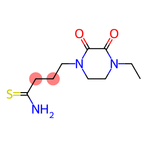 4-(4-ethyl-2,3-dioxopiperazin-1-yl)butanethioamide