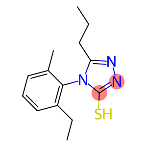 4-(2-ethyl-6-methylphenyl)-5-propyl-4H-1,2,4-triazole-3-thiol