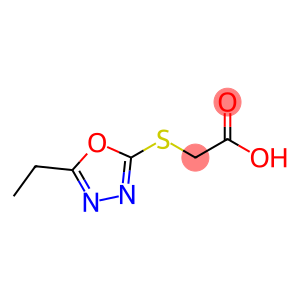 2-[(5-ethyl-1,3,4-oxadiazol-2-yl)sulfanyl]acetic acid