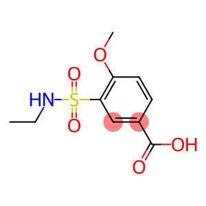 3-[(ethylamino)sulfonyl]-4-methoxybenzoic acid