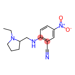 2-{[(1-ethylpyrrolidin-2-yl)methyl]amino}-5-nitrobenzonitrile