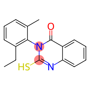 3-(2-ethyl-6-methylphenyl)-2-sulfanyl-3,4-dihydroquinazolin-4-one