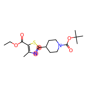 ETHYL 4-METHYL-2-(N-BOC-PIPERIDIN-4-YL)THIAZOL-5-YL CARBOXYLAT