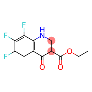6,7,8-三氟-1,2,5-三氢-4-氧代-3-喹啉甲酸乙酯