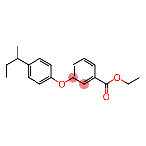 ethyl 3-[4-(sec-butyl)phenoxy]benzenecarboxylate