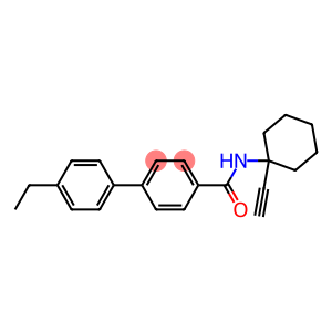 4'-ethyl-N-(1-ethynylcyclohexyl)[1,1'-biphenyl]-4-carboxamide