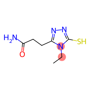 3-(4-ETHYL-5-MERCAPTO-4H-1,2,4-TRIAZOL-3-YL)PROPANAMIDE