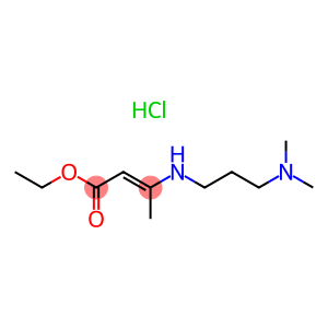 ETHYL (2E)-3-([3-(DIMETHYLAMINO)PROPYL]AMINO)BUT-2-ENOATE HYDROCHLORIDE