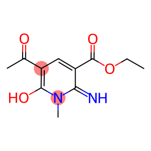 ETHYL 5-ACETYL-6-HYDROXY-2-IMINO-1-METHYL-1,2-DIHYDROPYRIDINE-3-CARBOXYLATE