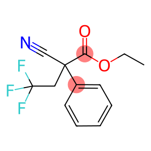 ETHYL 2-CYANO-2-PHENYL-4,4,4-TRIFLUORO-BUTANOATE