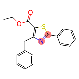 ETHYL 4-BENZYL-2-PHENYL-1,3-THIAZOLE-5-CARBOXYLATE