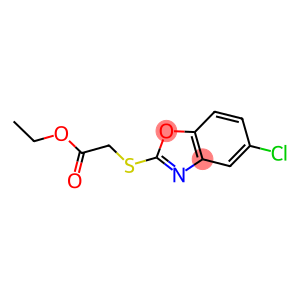 ETHYL 2-[(5-CHLORO-1,3-BENZOXAZOL-2-YL)SULFANYL]ACETATE