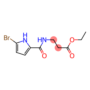 ETHYL 3-[(5-BROMO-1H-PYRROLE-2-CARBONYL)-AMINO]PROPIONATE