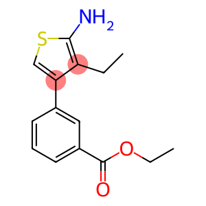 Ethyl-2-amino-4-(3-ethoxycarbonylphenyl)thiophene-