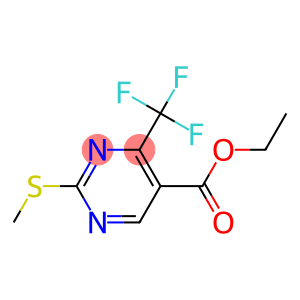 ETHYL 2-(METHYLTHIO)-4-(TRIFLUOROMETHYL)PYRIMIDINE-5-CARBOXYLATE